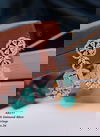Designer Rose Gold AD 157 Diamond Earrings Catalog
